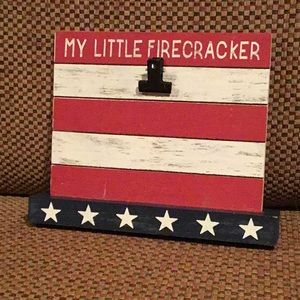 Fourth of July picture frame